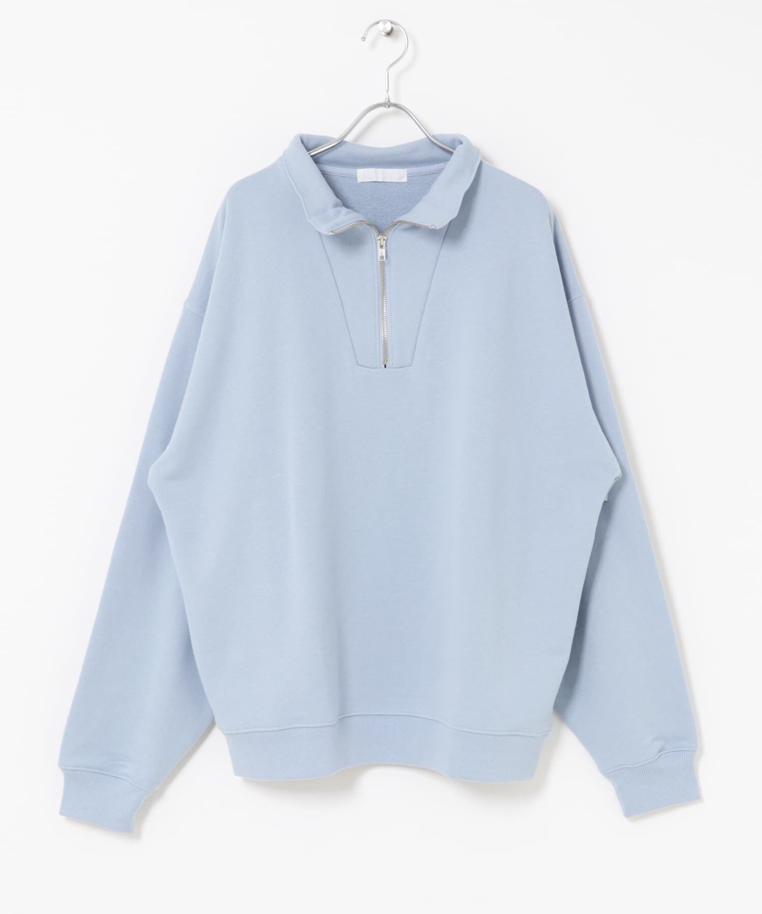 SENSE OF PLACE by URBAN RESEARCH「『一部WEB限定カラー』ハーフジップロングスリーブスウェット」|スウェット・ジャージ|