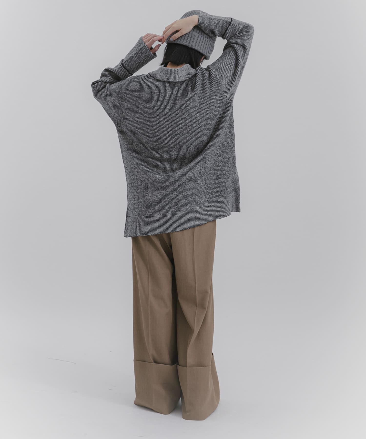 SENSE OF PLACE by URBAN RESEARCH「ルーズフカVネックセーター」|ニット・セーター|