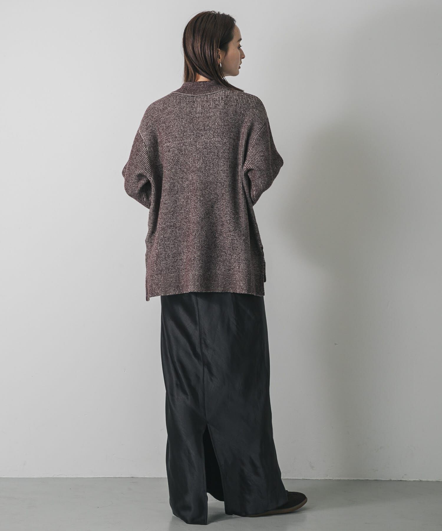 SENSE OF PLACE by URBAN RESEARCH「ルーズフカVネックセーター」|ニット・セーター|