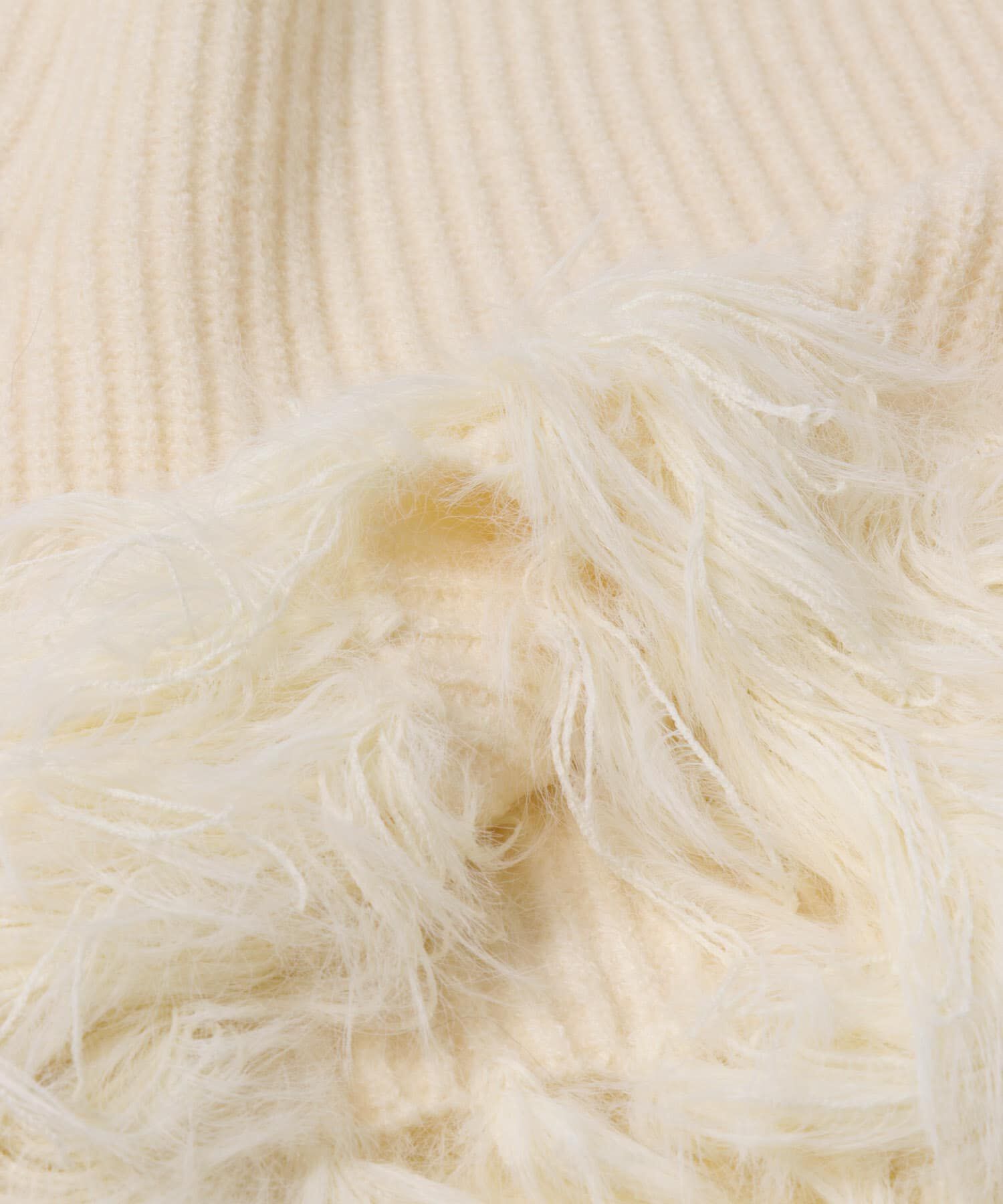 SENSE OF PLACE by URBAN RESEARCH「フェザーフリンジセーター」|ニット・セーター|