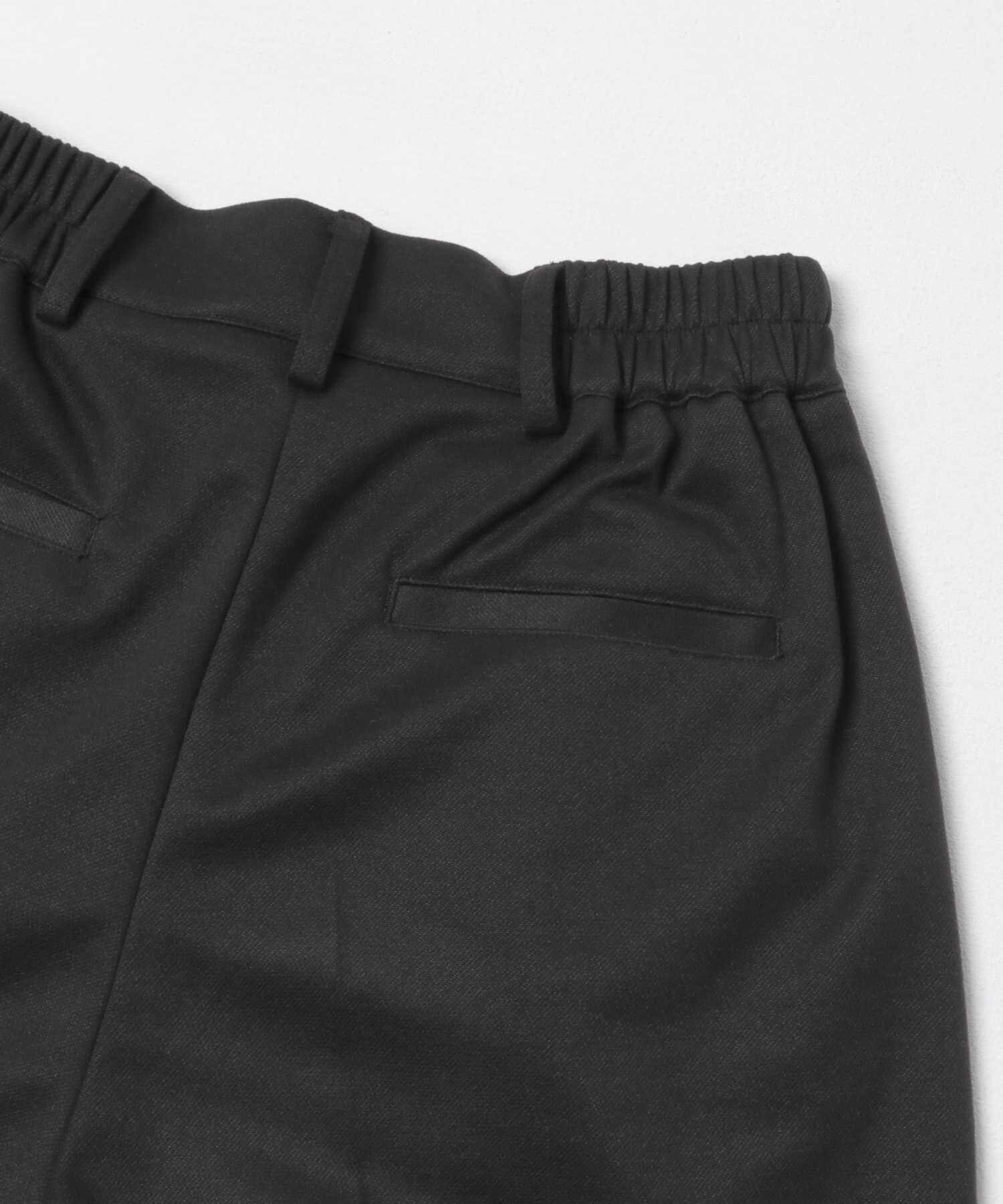 SENSE OF PLACE by URBAN RESEARCH「『BLACK, TALLサイズ/WEB限定』ジャージーストレートスラックス」|その他|