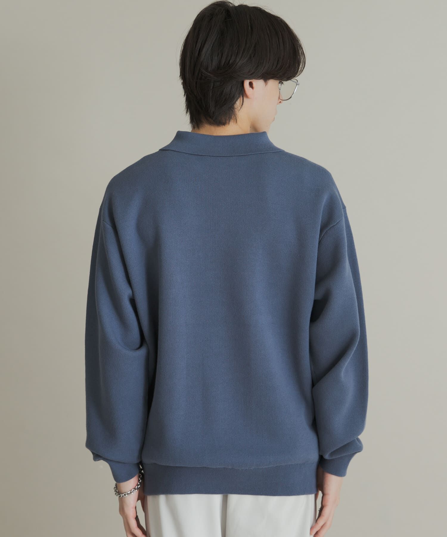 SENSE OF PLACE by URBAN RESEARCH「『ユニセックス』スウェットライクハーフジップニット」|ニット・セーター|