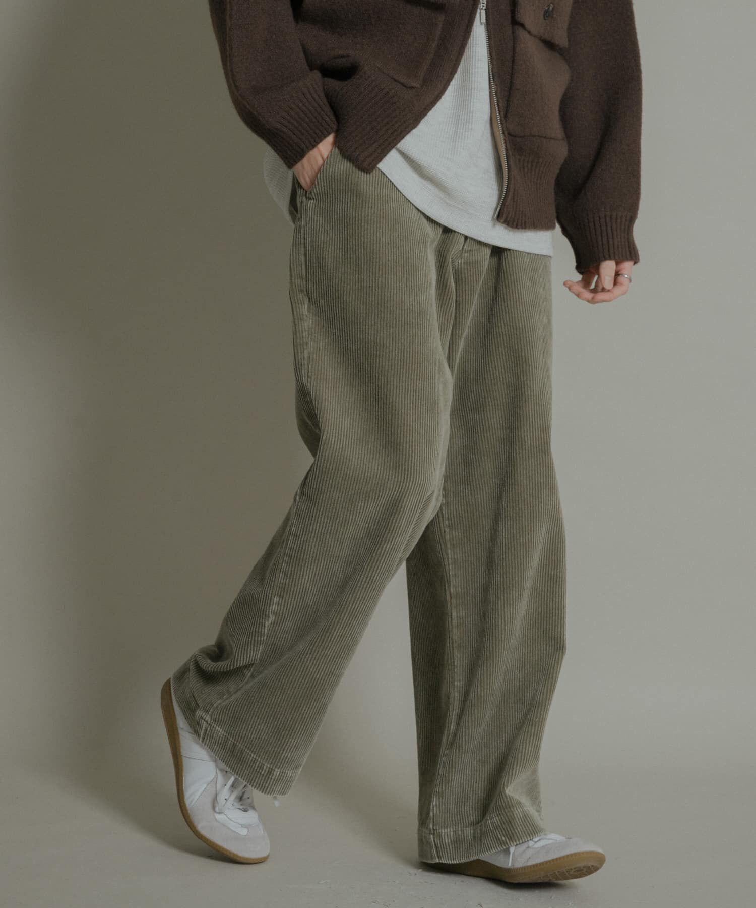 SENSE OF PLACE by URBAN RESEARCH「ケミカルコーデュロイストレートパンツ」|その他|