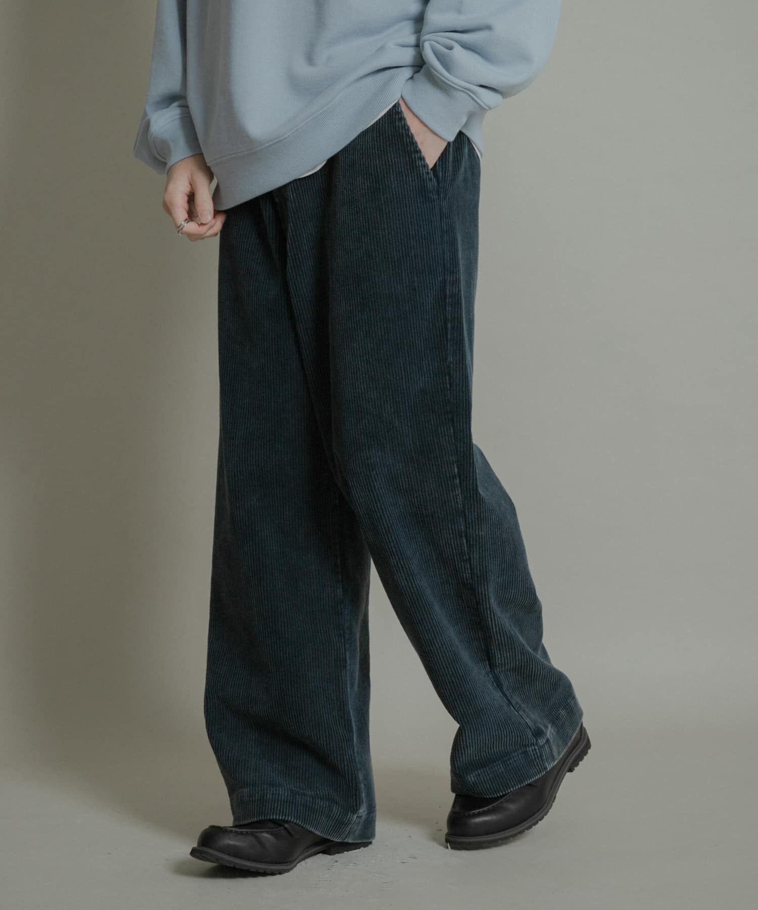 SENSE OF PLACE by URBAN RESEARCH「ケミカルコーデュロイストレートパンツ」|その他|