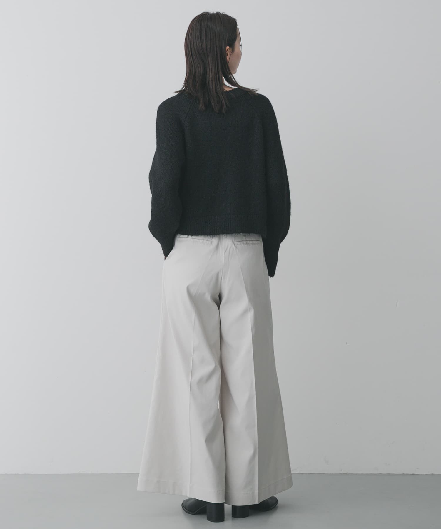 SENSE OF PLACE by URBAN RESEARCH「アシメネックニット」|ニット・セーター|