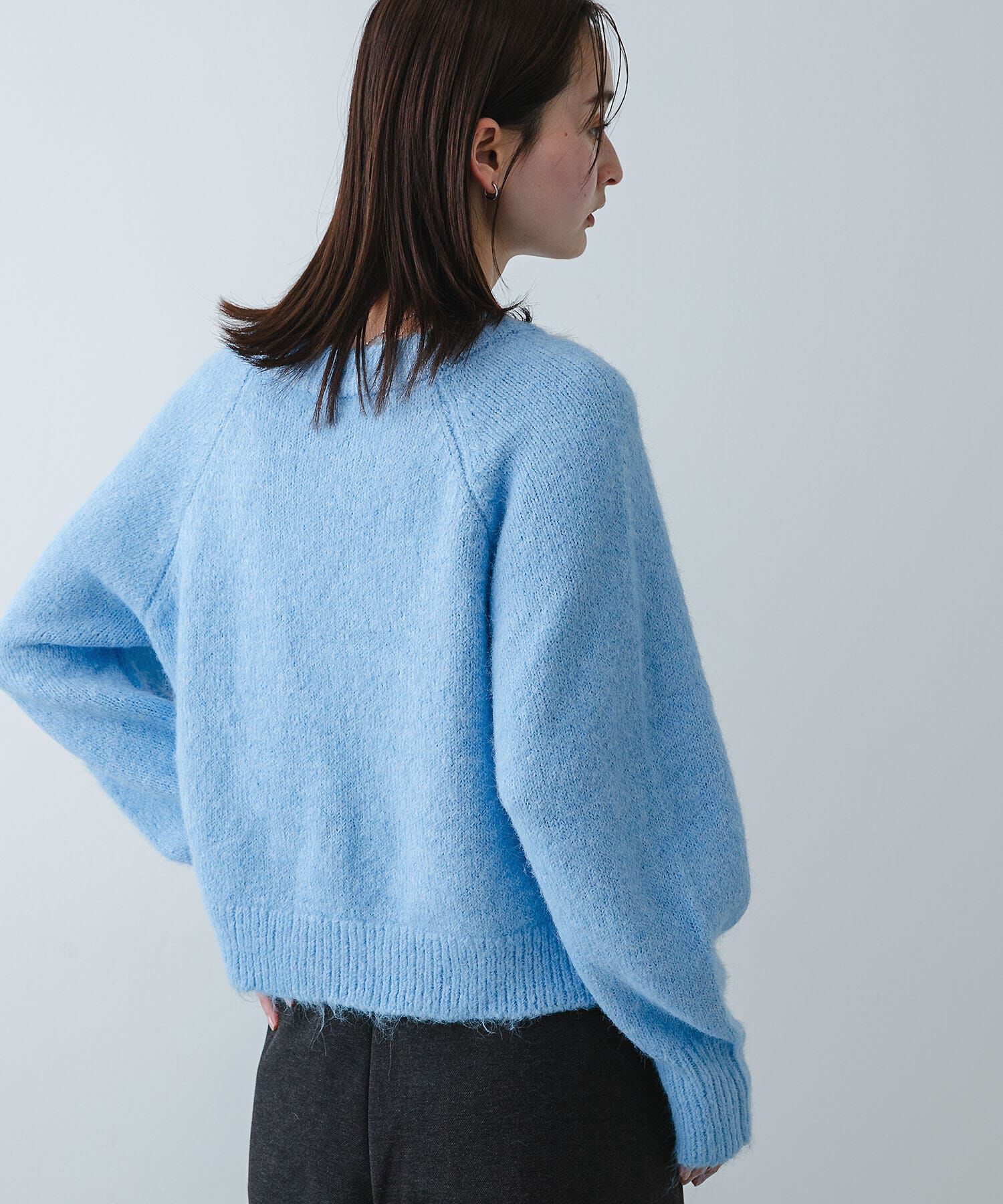 SENSE OF PLACE by URBAN RESEARCH「アシメネックニット」|ニット・セーター|