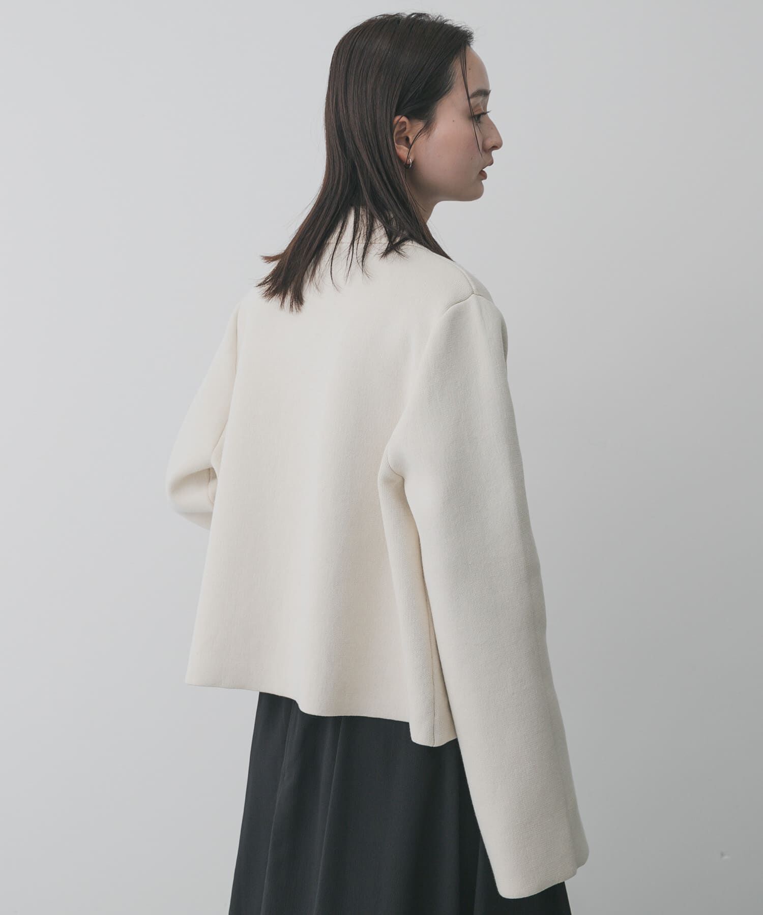 SENSE OF PLACE by URBAN RESEARCH「『洗濯可』ビックボタンニットジャケット」|ニット・セーター|