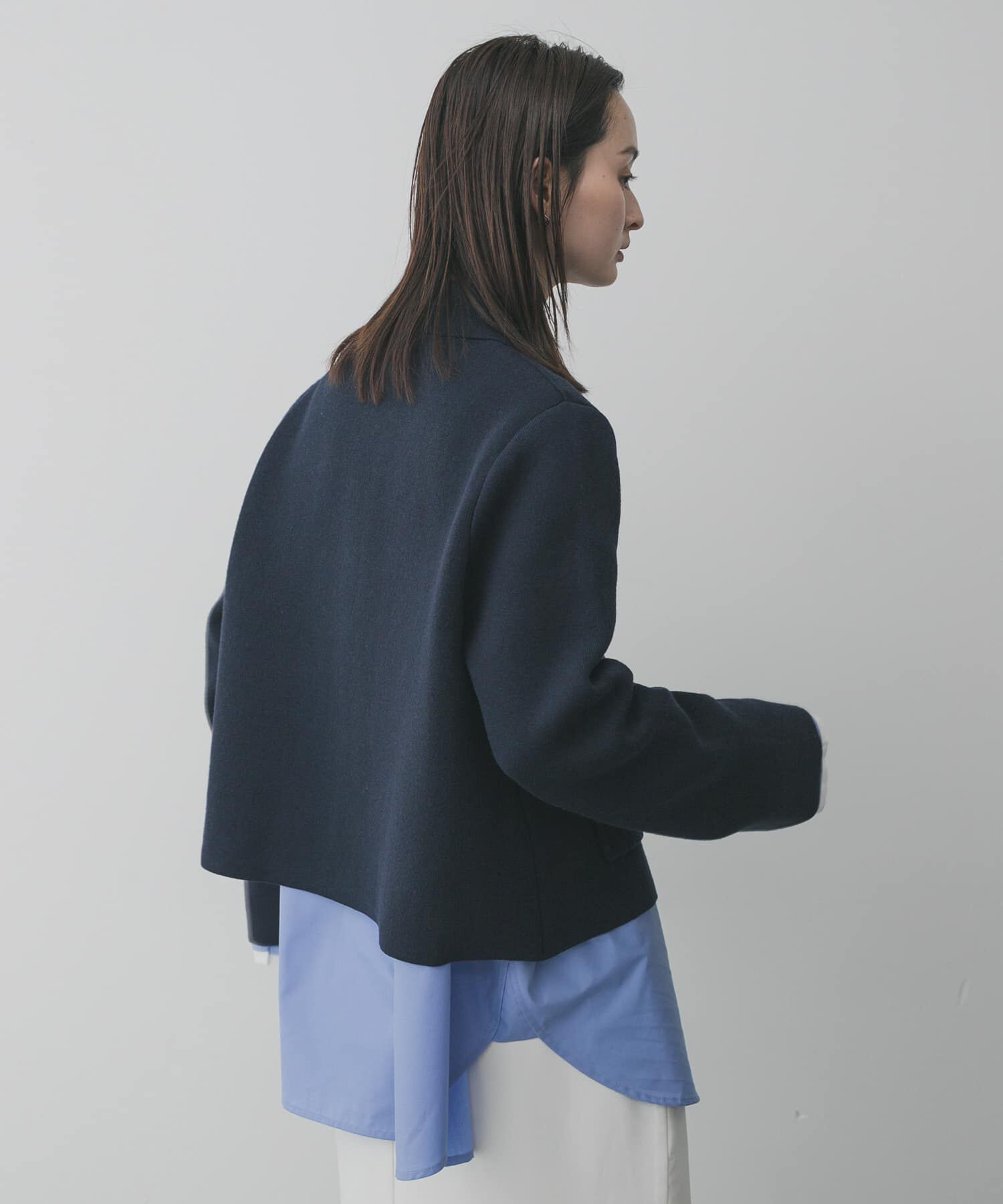 SENSE OF PLACE by URBAN RESEARCH「『洗濯可』ビックボタンニットジャケット」|ニット・セーター|