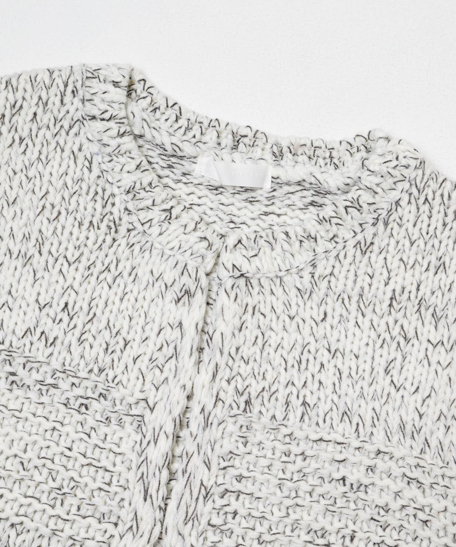 SENSE OF PLACE by URBAN RESEARCH「『洗濯可』ミックスカラーローゲージベスト」|ベスト・ジレ|