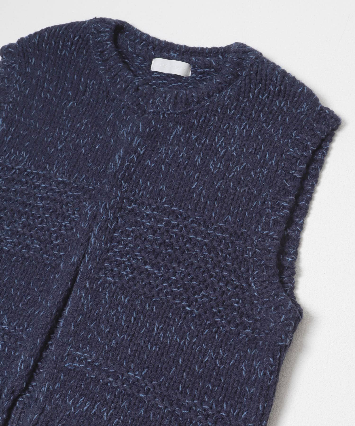 SENSE OF PLACE by URBAN RESEARCH「『洗濯可』ミックスカラーローゲージベスト」|ベスト・ジレ|