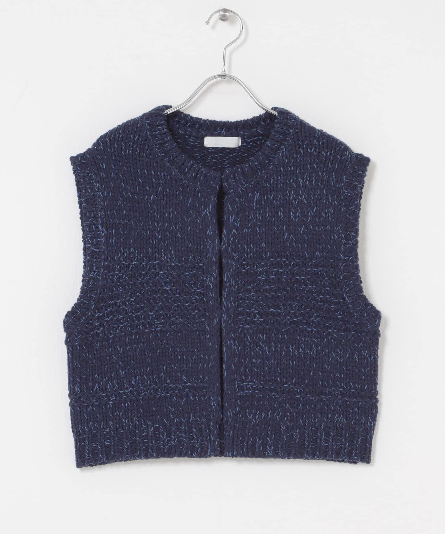 SENSE OF PLACE by URBAN RESEARCH「『洗濯可』ミックスカラーローゲージベスト」|ベスト・ジレ|