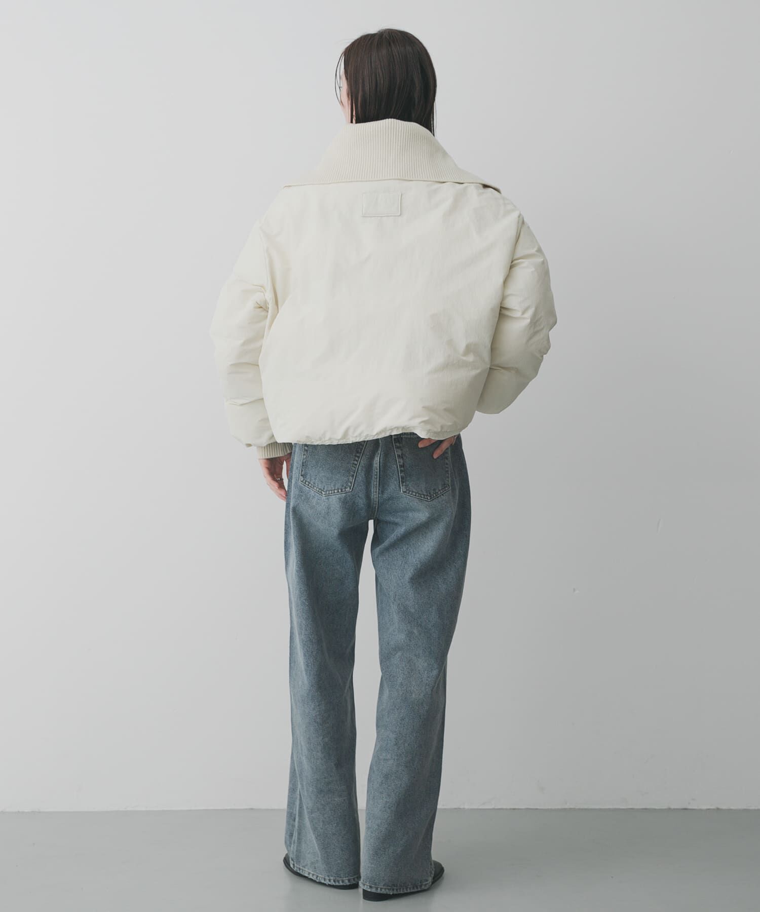 SENSE OF PLACE by URBAN RESEARCH「ビッグカラーショートパフジャケット」|ダウン|