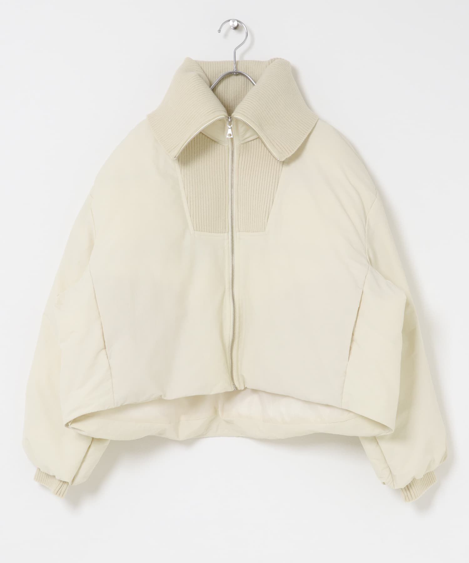 SENSE OF PLACE by URBAN RESEARCH「ビッグカラーショートパフジャケット」|ダウン|