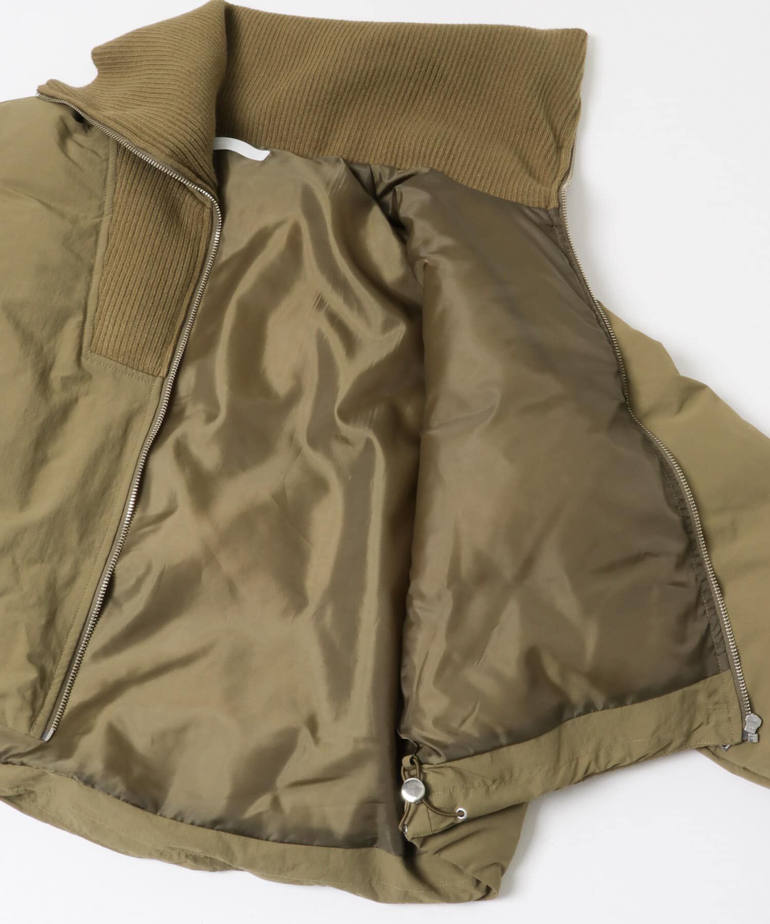 SENSE OF PLACE by URBAN RESEARCH「ビッグカラーショートパフジャケット」|ダウン|