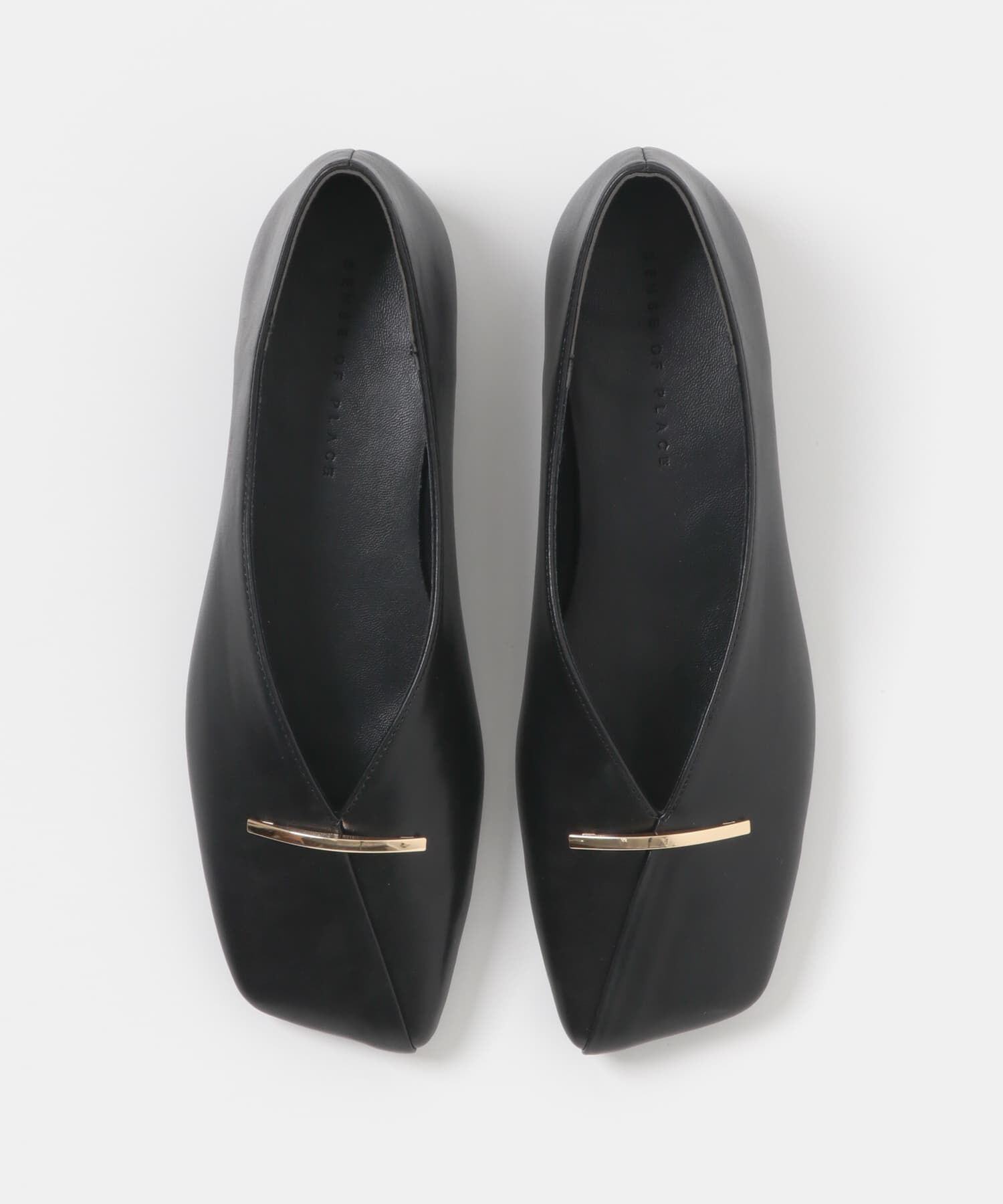 SENSE OF PLACE by URBAN RESEARCH「『抗菌』スクエアカットフラットシューズ」|その他|