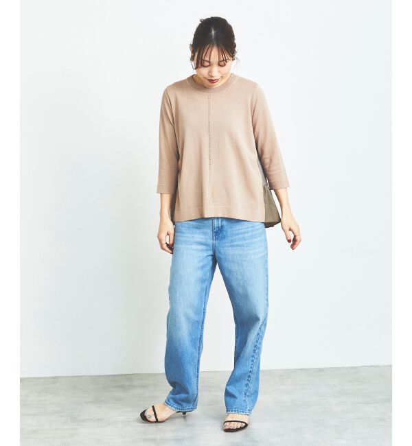 le.coeur blanc「TORRAZZO DONNAティアードドッキングニット」|ニット・セーター|