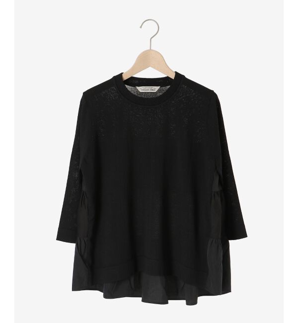 le.coeur blanc「TORRAZZO DONNAティアードドッキングニット」|ニット・セーター|