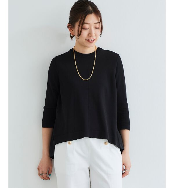 le.coeur blanc「TORRAZZO DONNAティアードドッキングニット」|ニット・セーター|