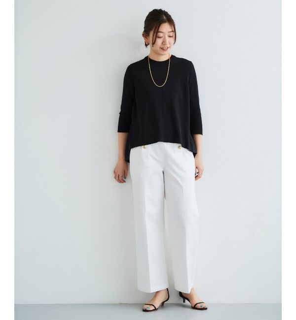 le.coeur blanc「TORRAZZO DONNAティアードドッキングニット」|ニット・セーター|