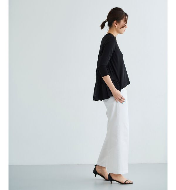 le.coeur blanc「TORRAZZO DONNAティアードドッキングニット」|ニット・セーター|