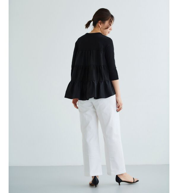 le.coeur blanc「TORRAZZO DONNAティアードドッキングニット」|ニット・セーター|