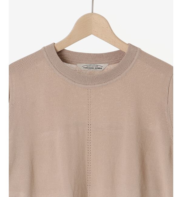 le.coeur blanc「TORRAZZO DONNAティアードドッキングニット」|ニット・セーター|