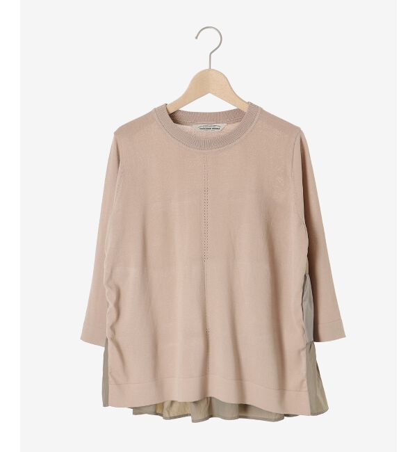 le.coeur blanc「TORRAZZO DONNAティアードドッキングニット」|ニット・セーター|