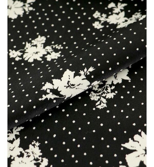 le.coeur blanc「ドット&times;フラワーサテンパンツ」|その他|