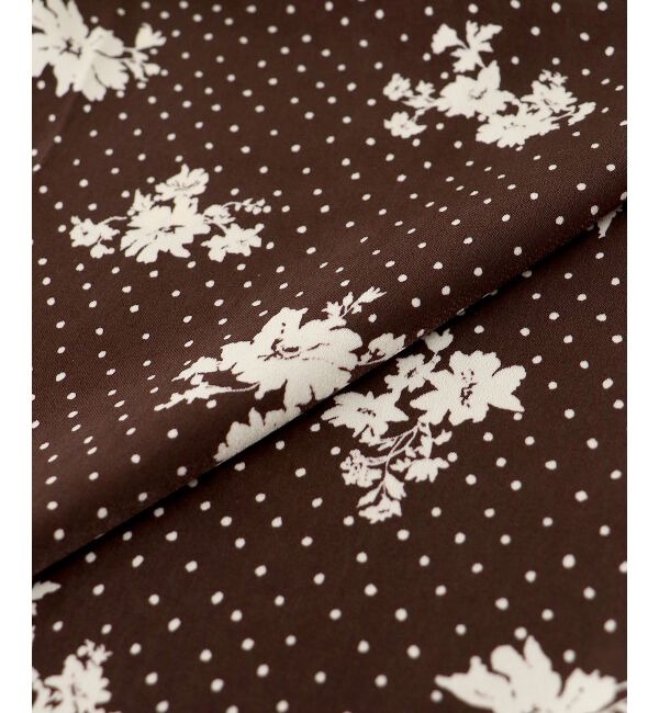 le.coeur blanc「ドット&times;フラワーサテンパンツ」|その他|