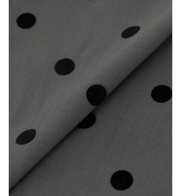 le.coeur blanc「《手洗い可能》ドットワイドパンツ」|その他|