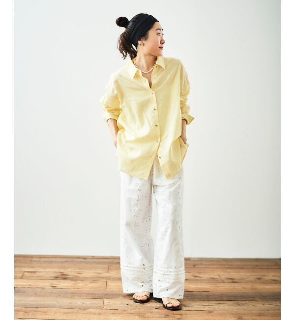  「《手洗い可能》カットワークレースパンツ」|その他|