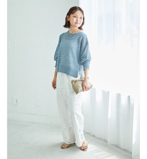 「《手洗い可能》カットワークレースパンツ」|その他|