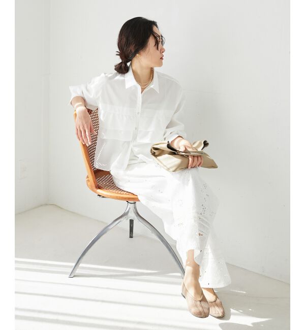  「《手洗い可能》カットワークレースパンツ」|その他|