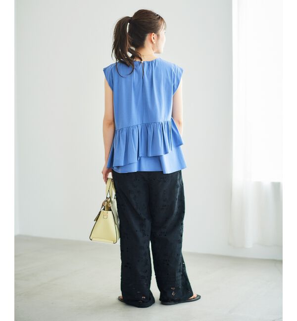  「《手洗い可能》カットワークレースパンツ」|その他|