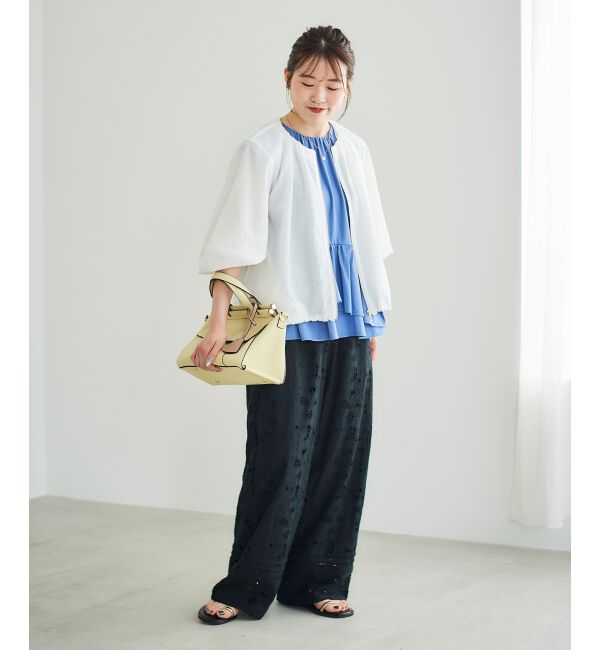  「《手洗い可能》カットワークレースパンツ」|その他|