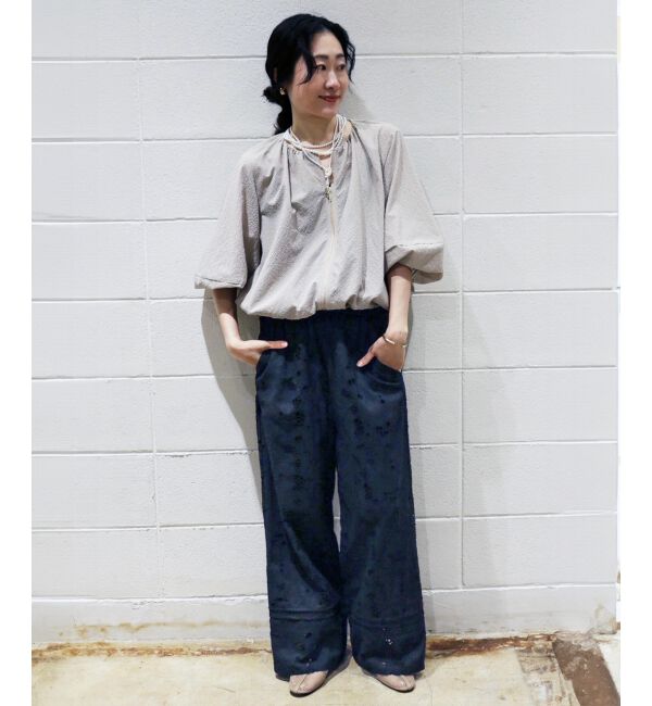  「《手洗い可能》カットワークレースパンツ」|その他|