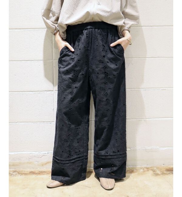  「《手洗い可能》カットワークレースパンツ」|その他|