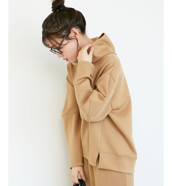  「ダンボールニットパーカー&times;スカートセット」|ワンピース|