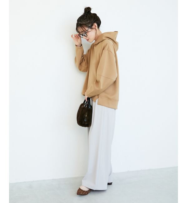  「ダンボールニットパーカー&times;スカートセット」|ワンピース|