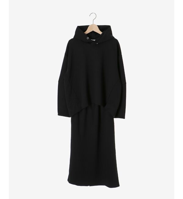  「ダンボールニットパーカー&times;スカートセット」|ワンピース|