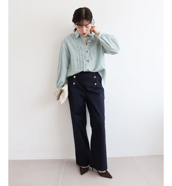  「《手洗い可能》マリンワイドパンツ」|その他|