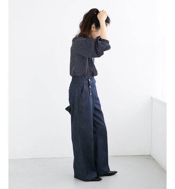  「《手洗い可能》マリンワイドパンツ」|その他|