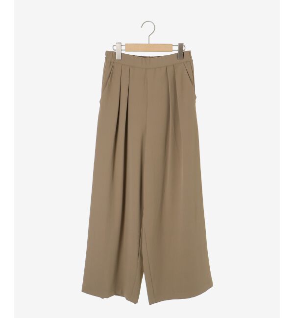  「《手洗い可能》フルダルダブルタックワイドパンツ」|その他|