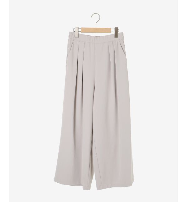  「《手洗い可能》フルダルダブルタックワイドパンツ」|その他|