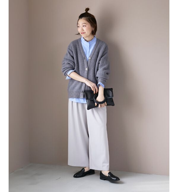  「《手洗い可能》フルダルダブルタックワイドパンツ」|その他|