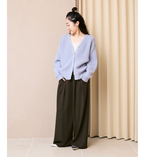  「《手洗い可能》フルダルダブルタックワイドパンツ」|その他|