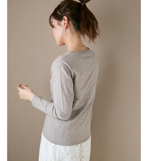 「3WAYレイヤードクルーニット」|ニット・セーター|