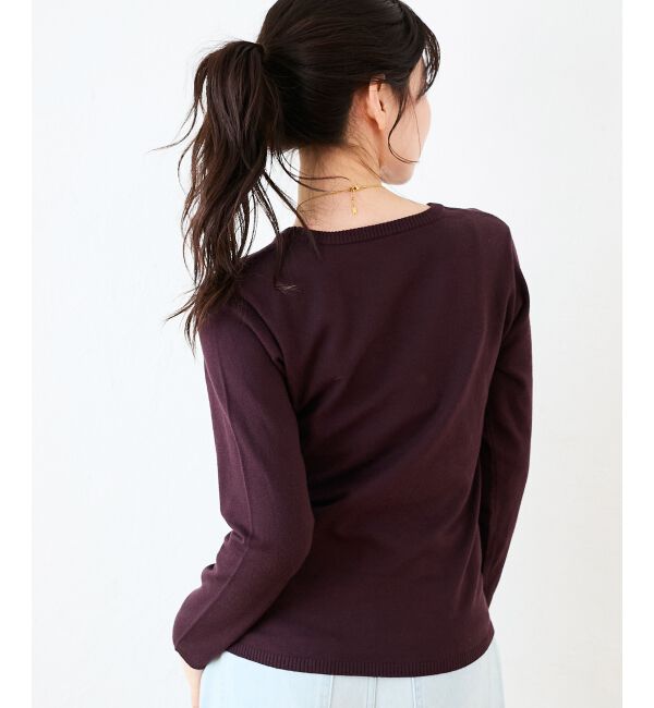  「3WAYレイヤードクルーニット」|ニット・セーター|