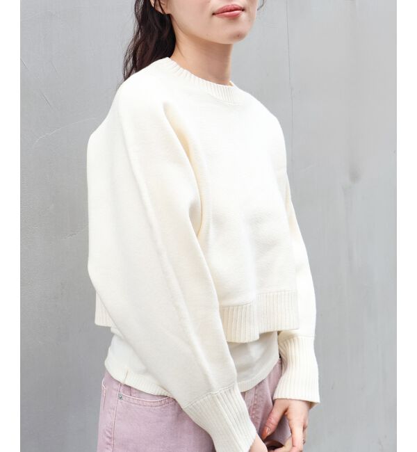  「3WAYレイヤードクルーニット」|ニット・セーター|