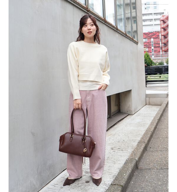  「3WAYレイヤードクルーニット」|ニット・セーター|